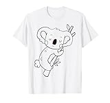 Photo Gallery simpatico orso koala da dipingere e colorare per i bambini maglietta Photo Gallery simpatico orso koala da dipingere e colorare per i bambini maglietta