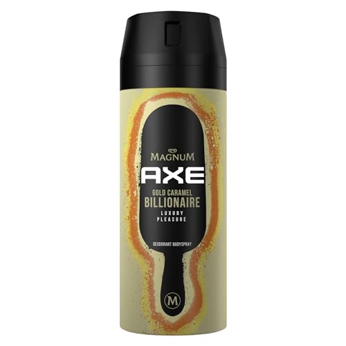 Axe Gold Caramel Billionaire Limited Edition Déodorant sans aluminium pour lutter contre les bactéries et les odeurs désagréables 150 ml