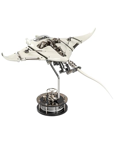 Robotic Manta Ray Metal Model, Electric Bionic Swimming Motion, Creative