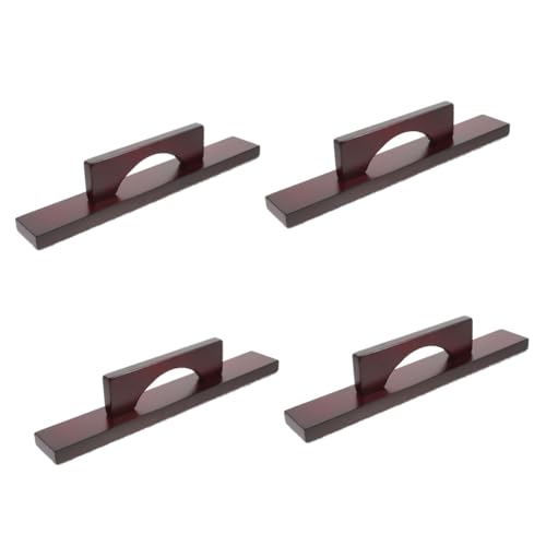 Happyyami 4pcs Shuffleboard Brush Cleaning Brush for Shuffleboard Table Cleaning Tools