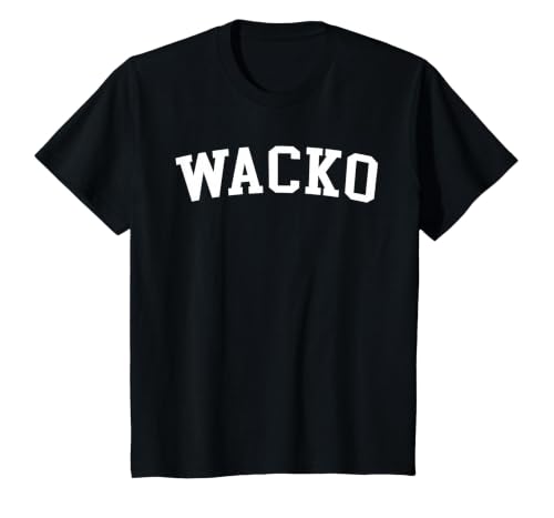 Wacko T-Shirt, Youth, Black, Small