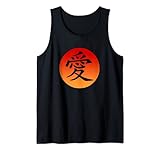 Love Written in Traditional Chinese Kanji Character Tank Top