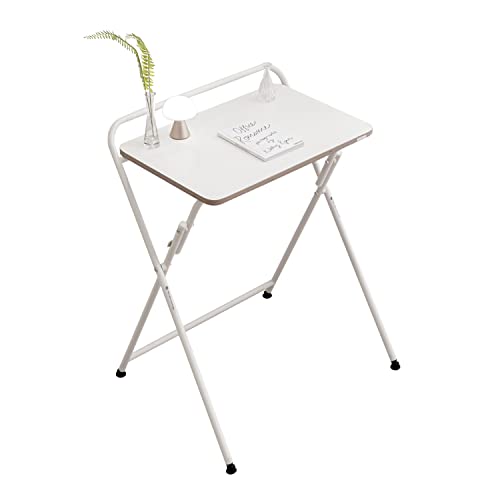 SOFSYS Modern Folding Desk for Small Space, Computer Gaming, Writ...