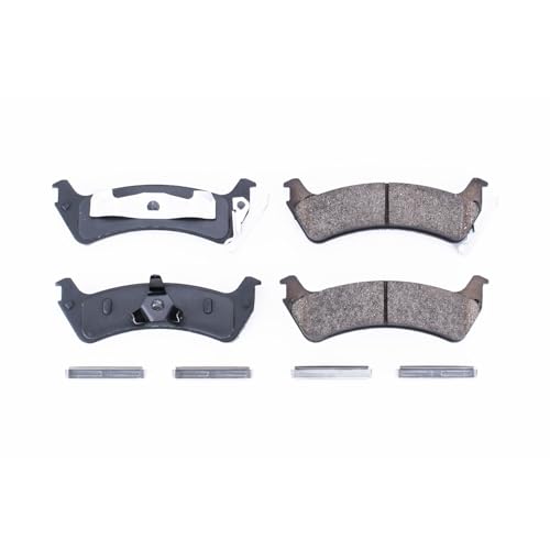 Image of PowerStop Rear Brake Pads for Ford Windstar 1995-03 - Z17 Ceramic Brake Pads with Installation Hardware, 17-664
