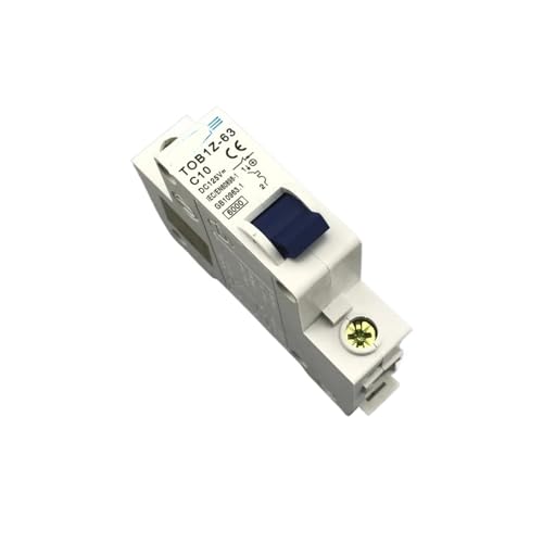 Disyuntor 1P 10A DC 125V curva C para protección de instalaciones solares fotovoltaicas