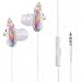 Cartoon Earphone Best gift Animal Unicorn Earbuds Headphones suitable to Remote and Mic for Apple Samsung HTC Android smartphones Tablets hands-free/in-ear style earbuds of Electronics Wired 3.5 mm