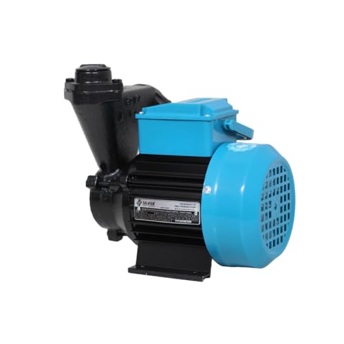 Image of Silver Pumps Navraj Plus 100|1hp Water Pump|Anti jam Winding|Pure Copper Winding|2 Years Warranty
