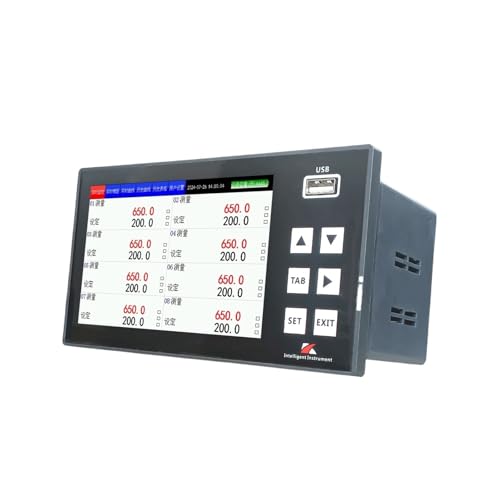 �}���`�Z�O�����g�v���O�����Z�O�����g�^�C�~���O��USB�f�[�^�L�^�@�\�������5�C���`12�`�����l���v���O���}�u�����x�R���g���[��(8 channels solid state SSR)