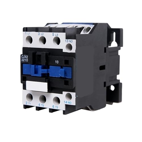 Contacteur CJX2-3210 110V 32A pour remplacer un relais de commande usé sur tableau