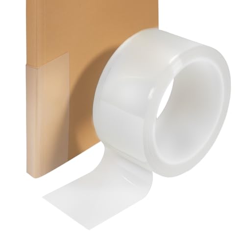 Qyueyue 2 Inch Book Repair Tape, Clear Waterproof 16.5 Ft Clear Book Binding Tape for Textbook...