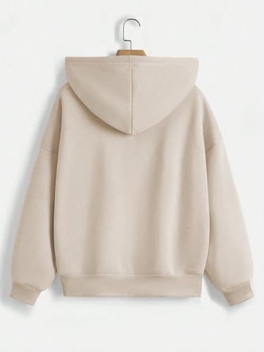 Image of TAGAS Women's Solid Zipper Hooded Sweatshirt|Zip Up (Hoodie) for Womens|