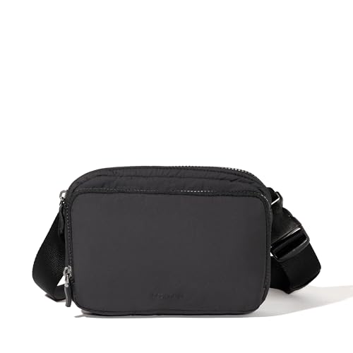 Image of Baggallini Modern Belt Bag 5x8 Travel Fanny Pack Sling Bag Waistpack w /RFID Card Holder Water-resistant Crossbody Bag