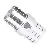 Tbest 1/4-Zoll-Schlauch/8-Zoll-NPT-Dampfanschlussadapter, ICT-Aluminiumkühler, LS-Austausch-Kühlmittelanschluss, Rostfrei, Langlebig, Einfache Installation für Motorwechsel,
