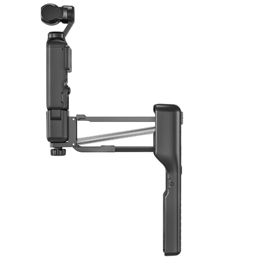 XBERSTAR Handheld Stabilizer for DJI Osmo Pocket 3 Head Handheld Stabilizer Collapsible Z-Axis Shock Absorber Compatible with DJI Osmo Pocket Camera...