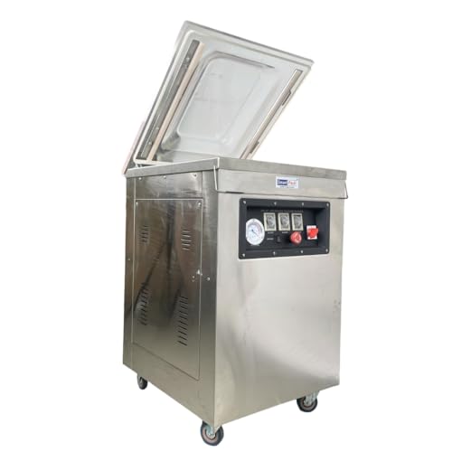 Image of SMART PACK Semi-automatic Vacuum Machine for Packaging of Pouches Sealing | Food Preservation Sealer | Air-tight Food Storage System | Packing for Food | Size - Single Chamber DZQ 400, Pack of 1