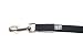 IDC Color & Gray gumierte Leine, 14 mm x 5 m mit Schlaufe, Schwarz-Grau