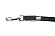 IDC Color & Gray gumierte Leine, 14 mm x 5 m mit Schlaufe, Schwarz-Grau
