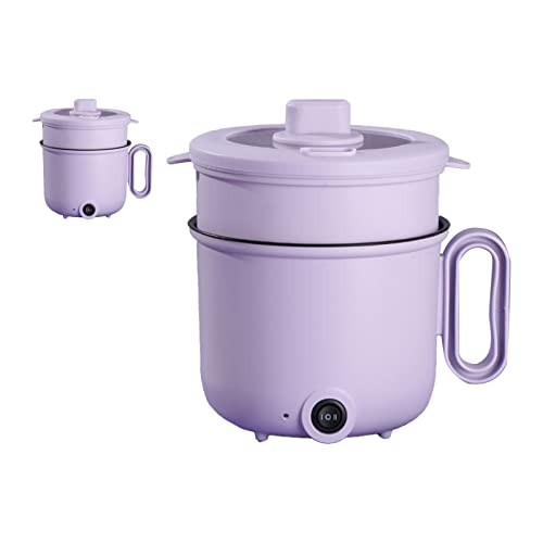 Pentola elettrica da cucina, con parete interna rivestita multifunzione, 1,5 l, per la casa