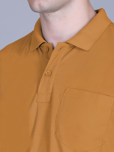 Image of FYLTR Men's Solid Polo | Regular Fit | Casual Polo Shirts for Men