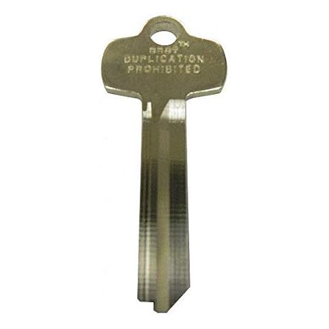 Key Blank, BEST Lock, Standard, M Keyway (5 Pieces) Cover