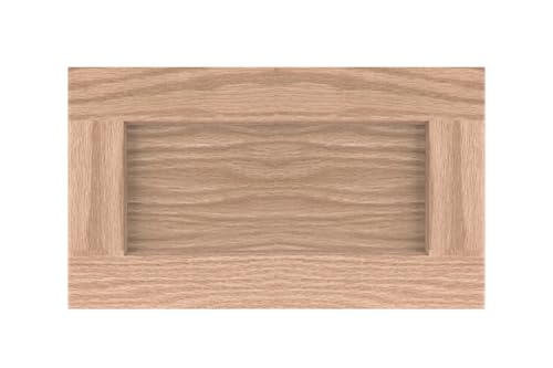 ONESTOCK 11.5W x 6H Unfinished Oak Kitchen Drawer Front Replacement, Shaker Style