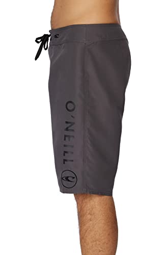 O'NEILL Men's 21 Inch Solid Boardshorts-Water Resistant Swim Trunks for Men with Quick Dry Stretch Fabric and Pockets2