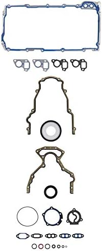 FEL-PRO OS 13190 C Oil Pan Gasket Set - High Conformability Cork-Rubber, Seals Imperfect Surfaces - Professional Quality