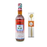 Three Crabs Brand | Việt Hương Nước Mắm | 3 Crabs Fish Sauce | 3 Crabs Brand Fish Sauce | Great for Seasoning, Stir Fry, 24 Fl Ounces (1 Bottle with Free Steel Spoon)