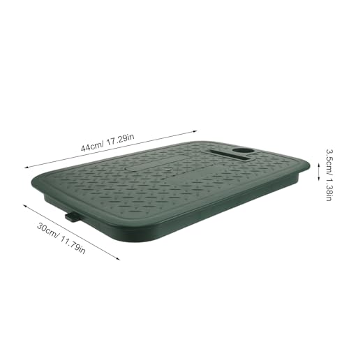 Couvercle boîtier valve arrosage rectangulaire plastique haute résistance UV - 2