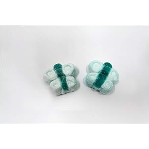 MARSHMALLOWS vlinder lichtblauw 100g