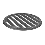 VICASKY Gusseisen Rundes Grillrost Bbq Grillrost Kohlegrill Ersatzteil Outdoor Camping Party Robust Hitzebeständig Leicht Transportierbar