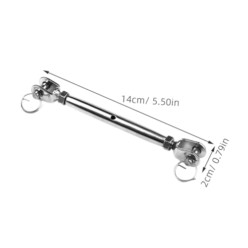 GLEAVI 2 piezas Tensores de Acero Inoxidable con Quijada y Quijada para Tensión de Cables miniatura 2