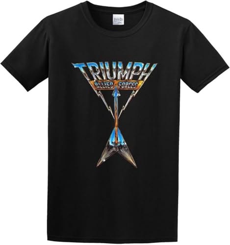 Triumph Allied Forces - Camiseta estampada con cuello redondo para hombre, talla XL, Tsbpp-2430, XL