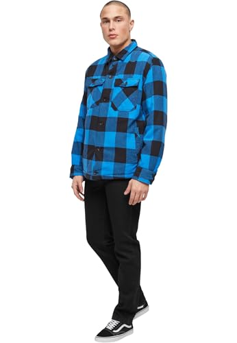 Image of Brandit Men's Lumber Jacket Black /Blue