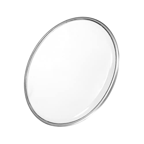 MECCANIXITY 8 Inch Drum Head Drum Skin Sound Controlled PET Material, Transparent