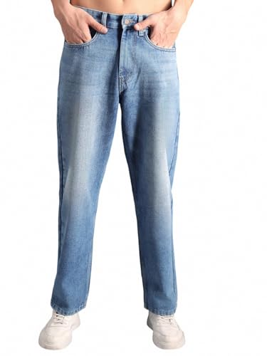 Image of HIGH Star Men's Regular Fit Mid Rise Jeans
