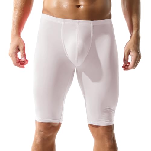 YUFEIDA Legging de Compression pour Homme - Transparent