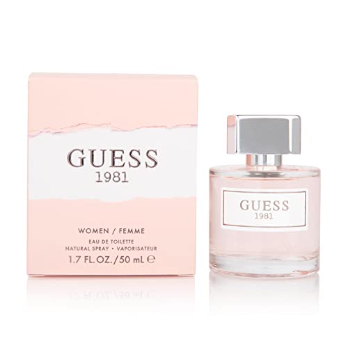 Catálogo de Lacoste Touch Of Pink los 5 más buscados. 44 GUESS 1981 for Women Eau de Toilette, 1.7 Fl Oz
