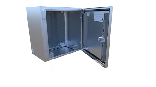 Rittal 1033000 Ax 1033.000 - Armadietto Elettrico 300 X 300 X 210, In Lamiera Di Acciaio, Grigio Chiaro (Ral 7035), 1 Pezzo - 5