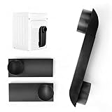 OEM Upgrade 12-19in Adjustable Dryer Vent Periscope - Telescoping Vent Duct for Tight Spaces, Space Saver Dryer Vent Adapter, low profile dryer vent duct,Fits Whirlpool & All 4in Dryer Outlets