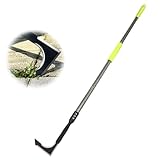KLDOLLAR Crack Weeder, 48" Long Handle Crevice Weeding Tool with Soft Foam Grip, Stainless Steel Weed Puller Tool Weeder Tool, Efficient Weed Remover Tool for Sidewalk, Paver, Narrow and Wall Gaps