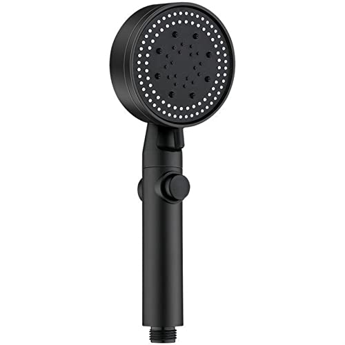 Pommeau de douche haute pression argenté avec 5 modes de jet réglables