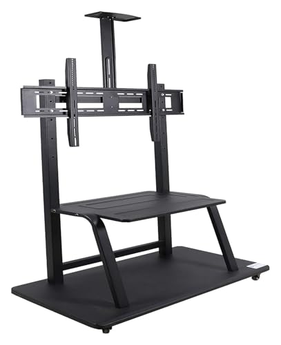 Soporte móvil para TV con ruedas y altura ajustable miniatura 5