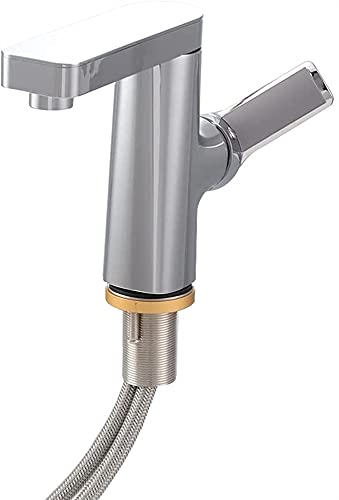Wastafel Kraan Huishoudelijke UnderdIvered Kraan, G1 / 2"Badkamer Kraan Waterval Exclusieve Draaibare Handvat Individuele gat Badkamer Gootsteen Kraan - Image 5