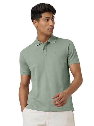 Image of XYXX Men's Nova 100% Combed Cotton Regular Fit Polo T-Shirt