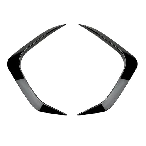 Spoiler avant BMW X1 U11 2023-2024 en noir brillant, séparateur de pare-chocs sport