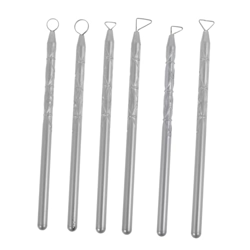 STOBOK Modeling Clay Tools Set 6pc Pottery Knife Clay Scraper for Sculpting Art Tools
