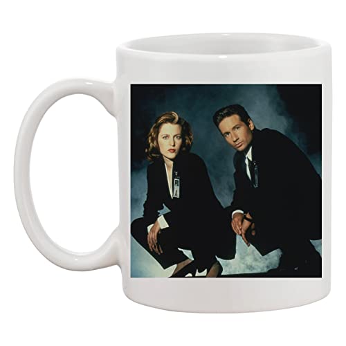 X-Files Science Fiction Characters Tasse Blanche à Café Thé Pour Hommes Femmes Céramique Coffee Tea Mug Cup