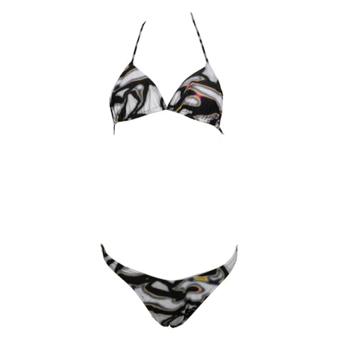 Bikini adidas Pabllo Vittar pour femme ensemble deux pièces imprimé coloré