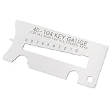 40-104 Key Gauge for All Schlage Commercial Rekey Measuring Tool Replacement Parts